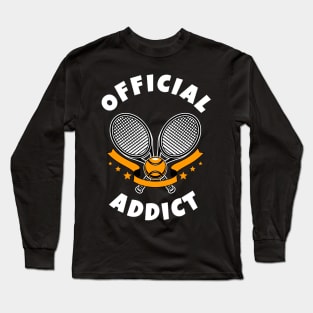 Offical Tennis Addict Long Sleeve T-Shirt